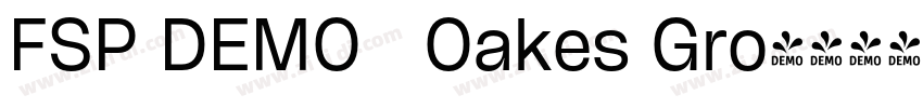 FSP DEMO   Oakes Gro字体转换